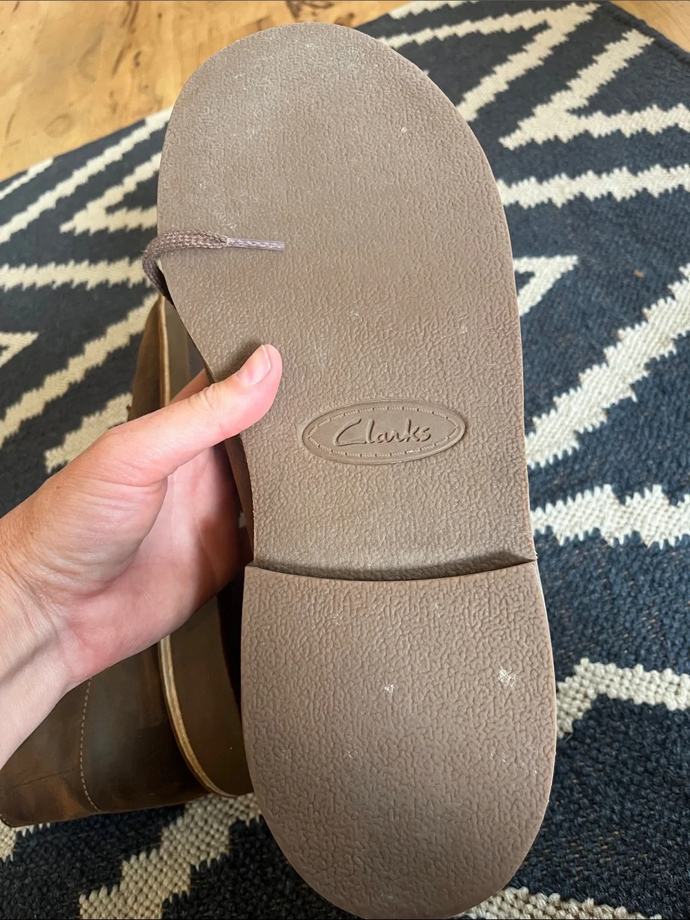 Men's Clarks Brown Leather Chukka Boots - Classic Casual Style
